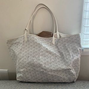 Goyard St. Louis GM White purchased from The Real Real 100% Authentic